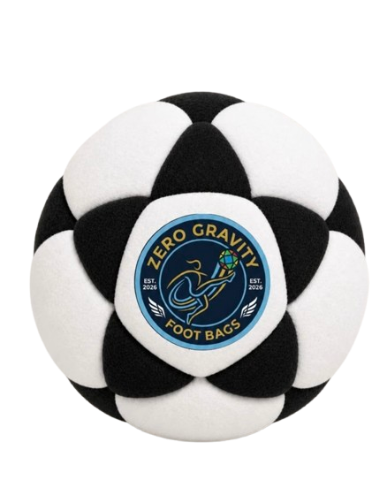 The 32-Panel Hacky Sack - Zero Gravity Foot Bagz